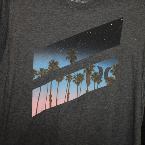 Hurley Sunset/Palm Trees Shirt - Picture 3 of 6